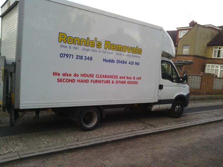 Man with a Van, Huddersfield, Wakefield Ronnie